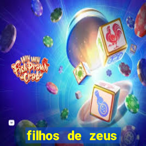 filhos de zeus mitologia grega